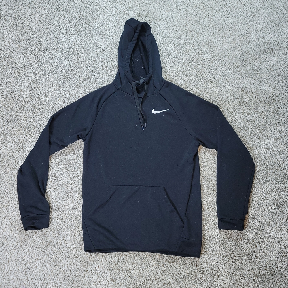 Nike Black Hoodie with Logo